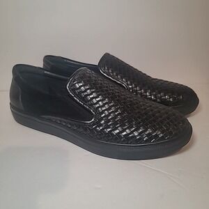 Mens Joseph Abboud Slip On Loafer 11 Black RARE!